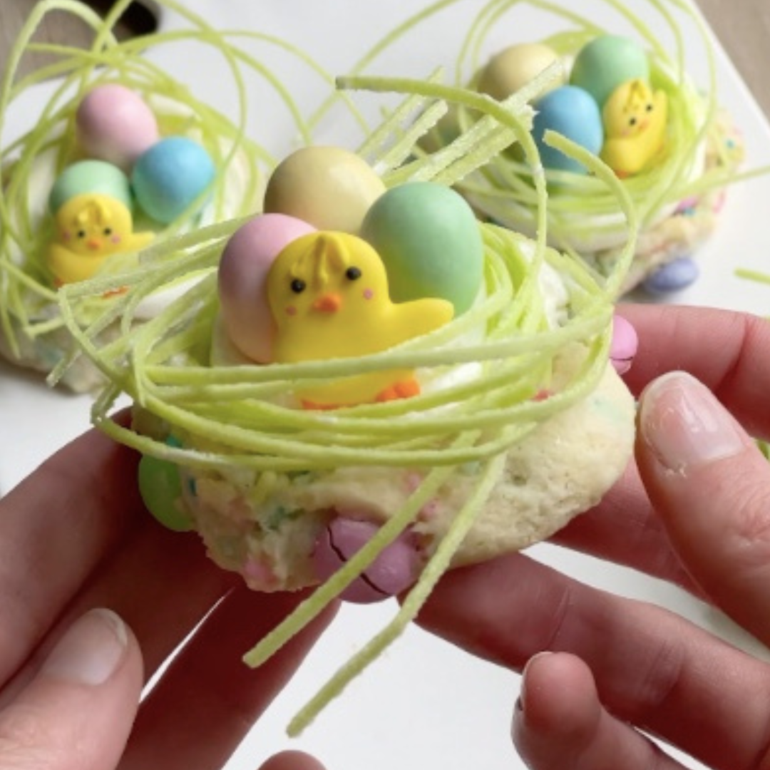 Chick's Nest Easter Cookies