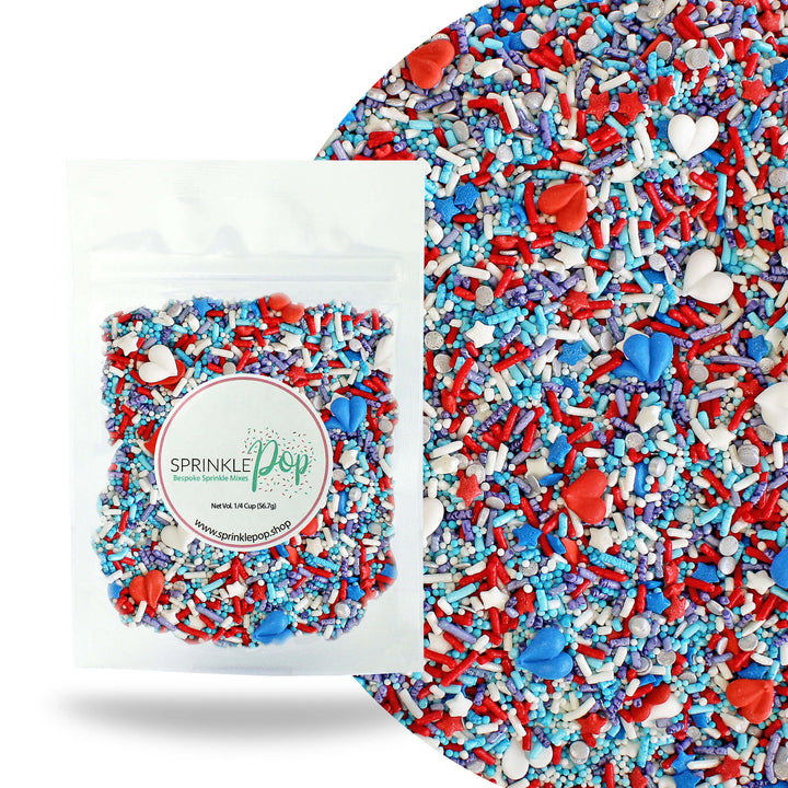 I Love America Sprinkle Mix