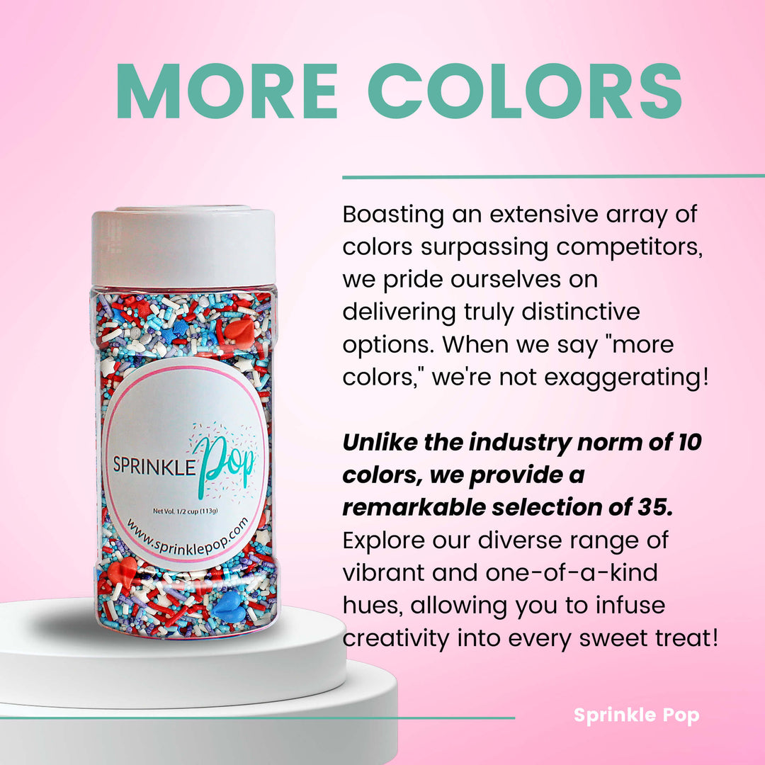 I Love America Sprinkle Mix