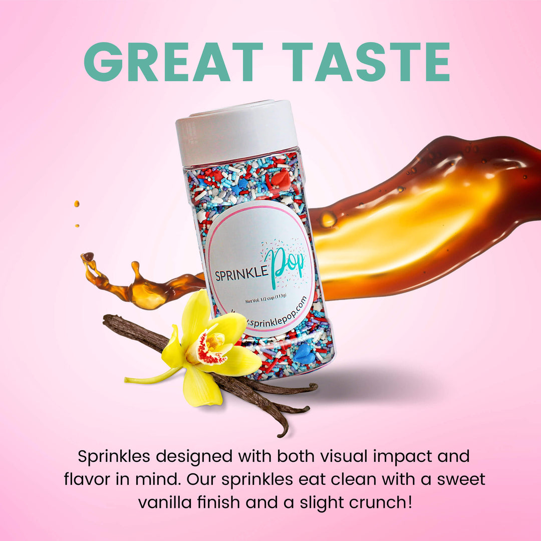 I Love America Sprinkle Mix