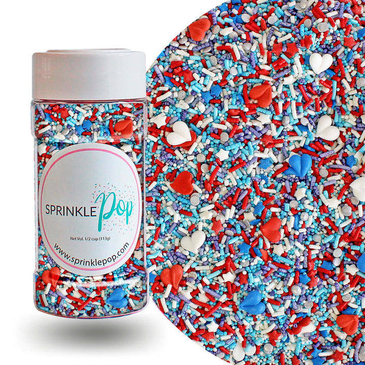 I Love America Sprinkle Mix