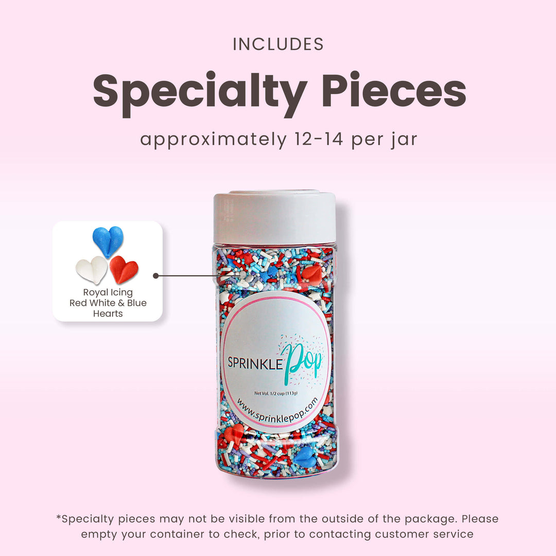 I Love America Sprinkle Mix