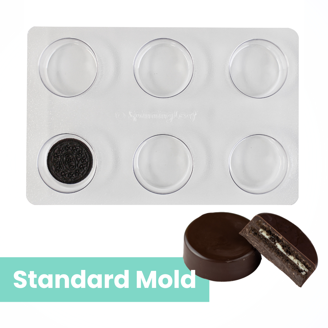 Cookie Mold  Round Mold for Chocolate Covered Oreo Sandwich