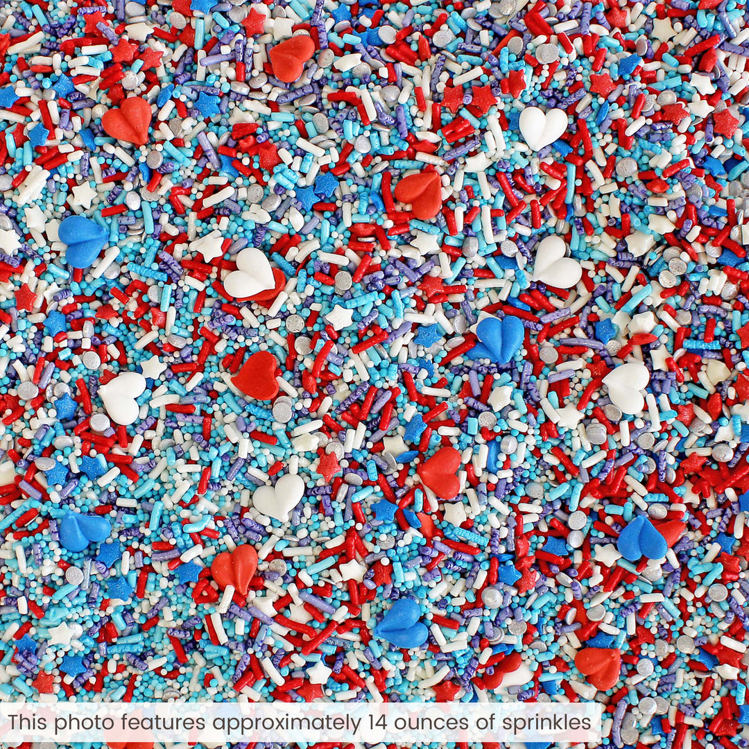 I Love America Sprinkle Mix