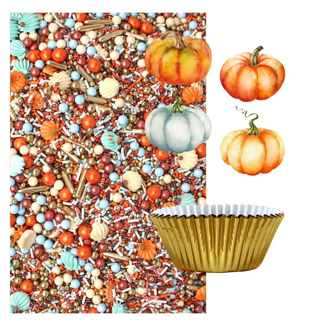 Pumpkin Carriage Cupcake Kit