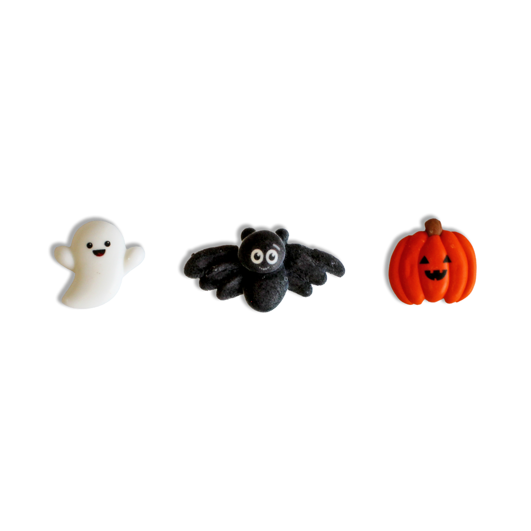 Royal Icing Ghosts, Bats & Pumpkins (36ct)