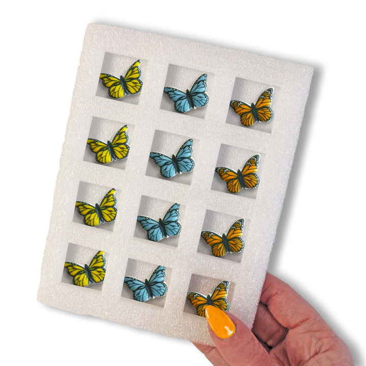 Royal Icing Monarch Butterfly Assortment (36ct)