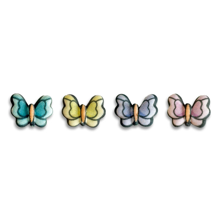 Royal Icing Stained Glass Butterfly Assortment (36ct)