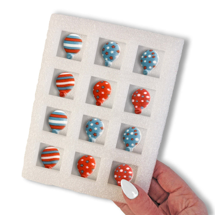 Patriotic Balloons Assortment (36ct)