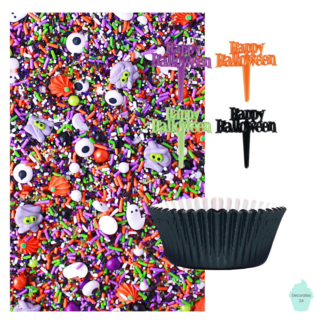 Classic Halloween Cupcake Kit