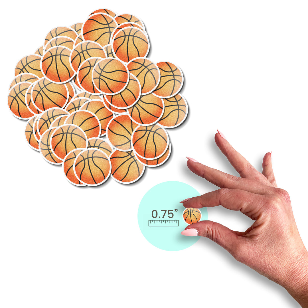 Basketball Wafer Sprinkles