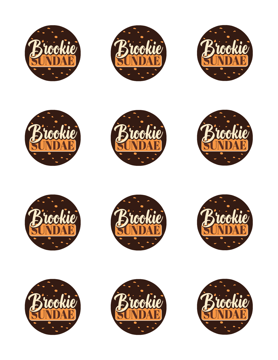 Brookie Sundae - Sticker Set