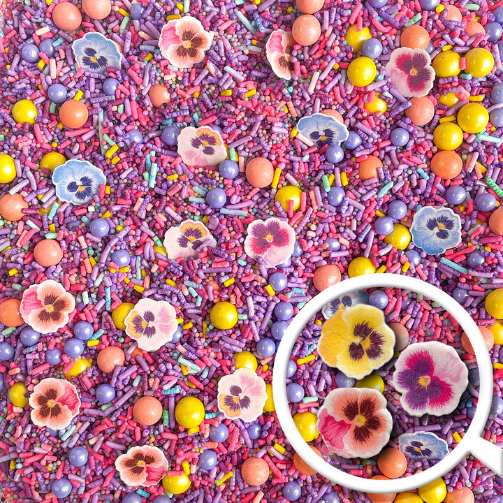 Pansy Party Sprinkle Mix