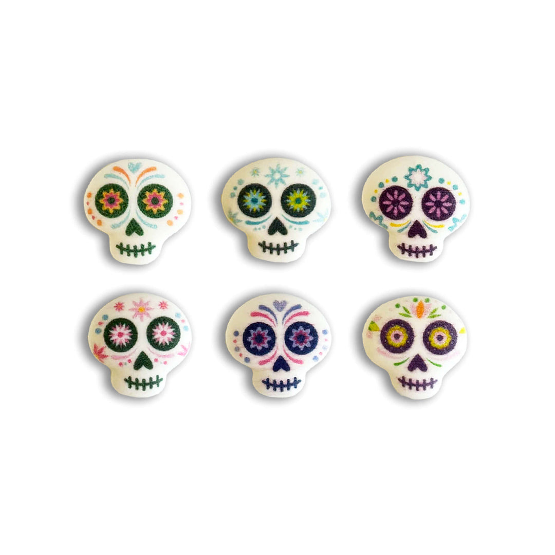 Royal Icing Sugar Skulls (Printed) (36 ct)