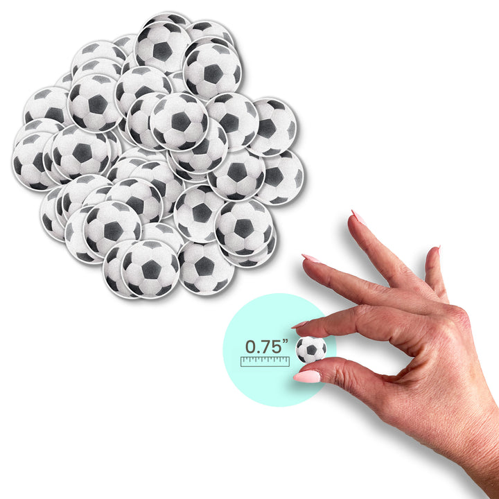 Soccer Ball Wafer Sprinkles