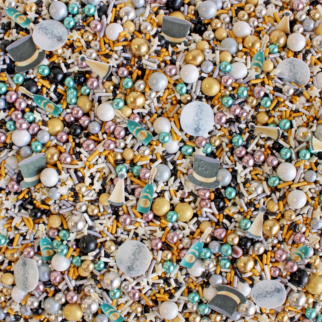 A Bejeweled New Year Sprinkle Mix