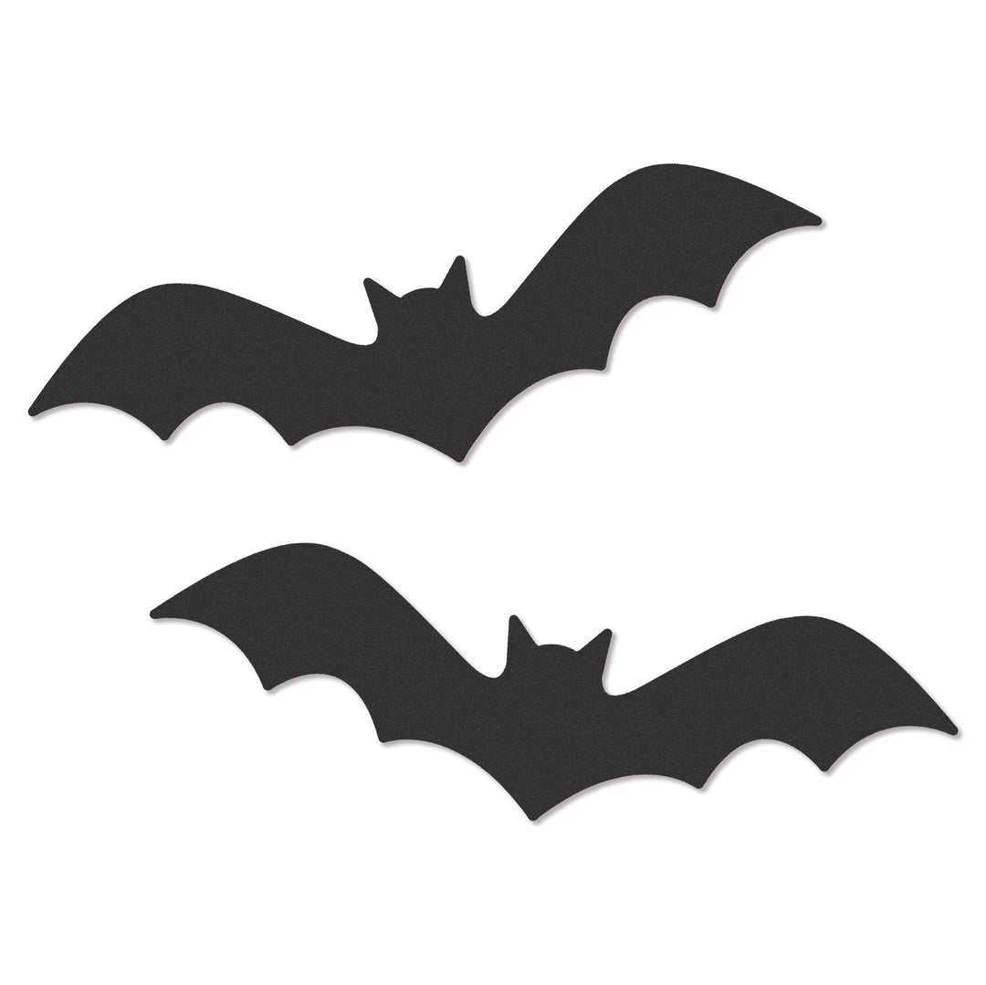 Black Bats Edible Cupcake Toppers