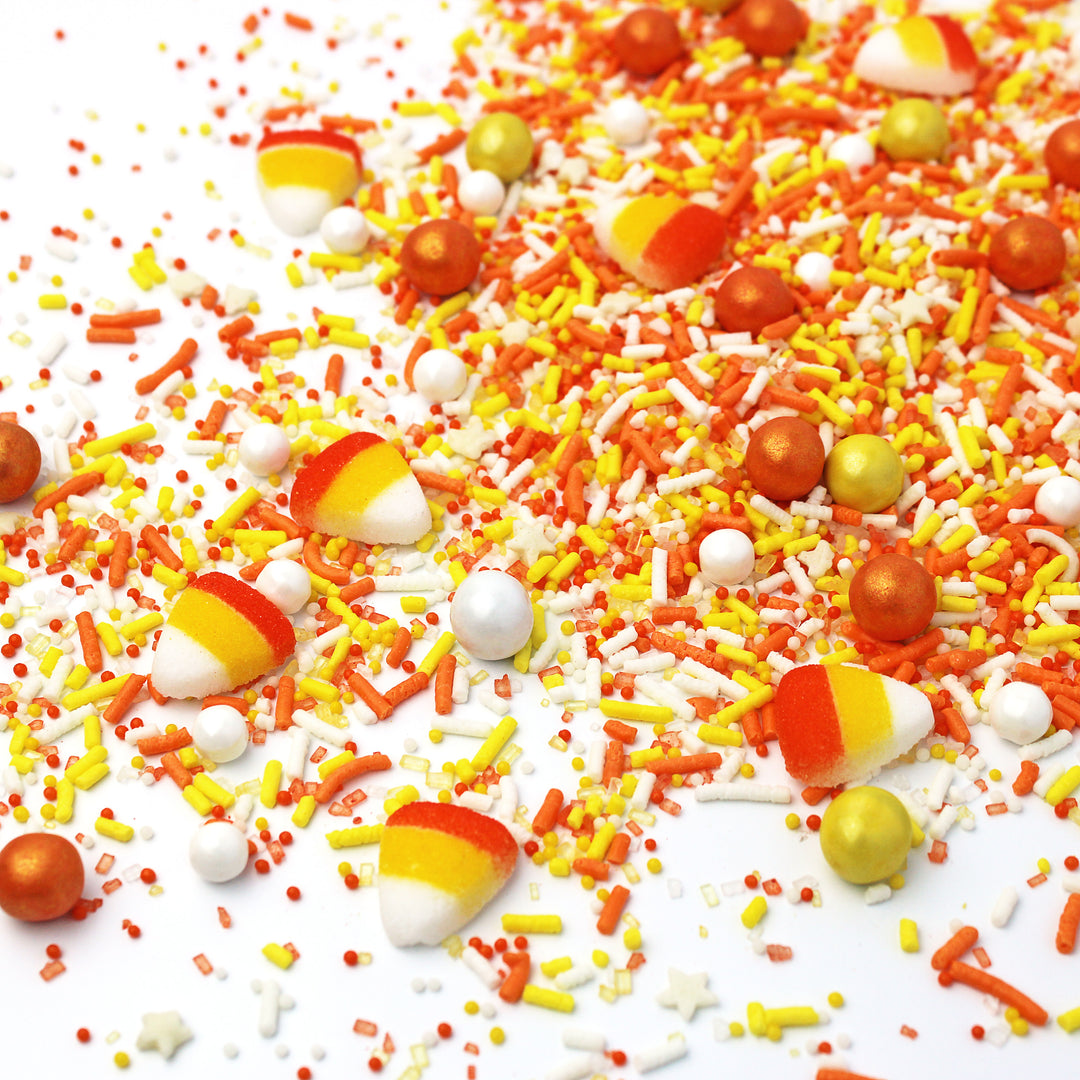 Candy Corn Sprinkle Mix