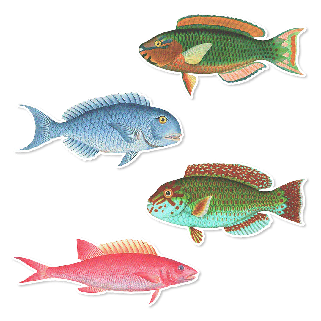 Gone Fishin' Edible Cupcake Toppers