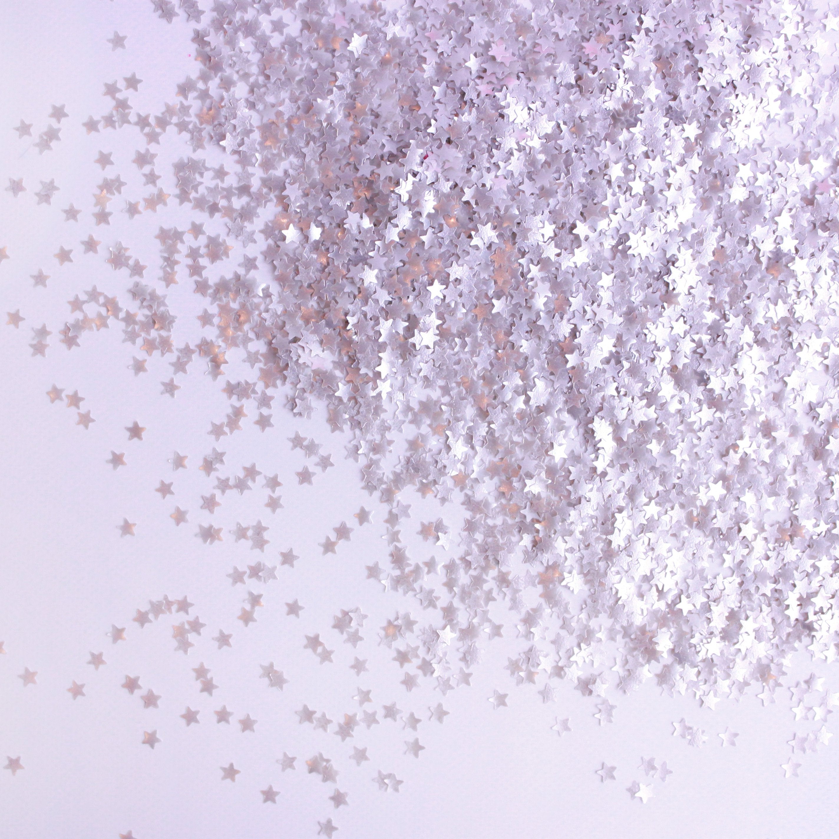 purple glitter stars