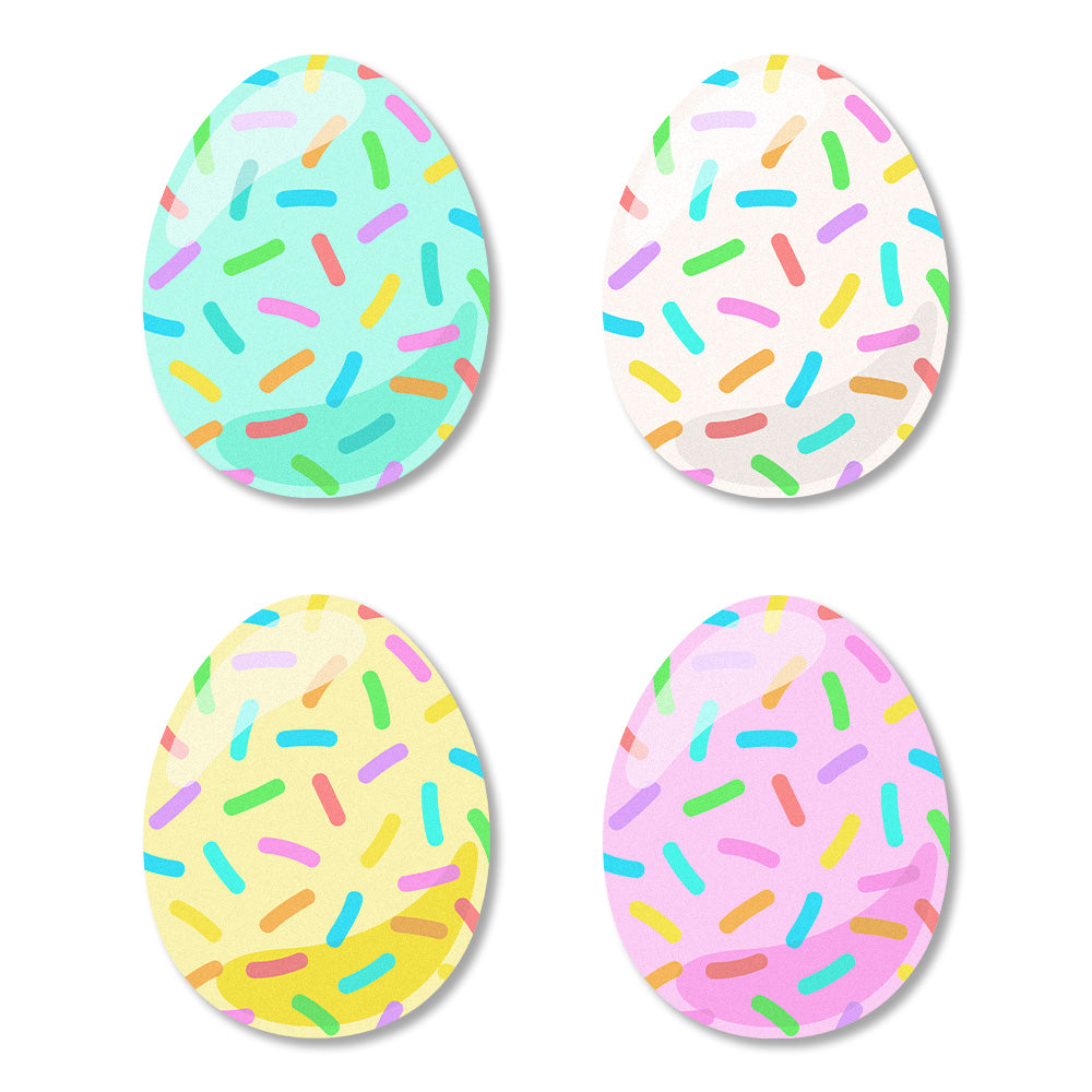 Easter Egg Cupcake Toppers