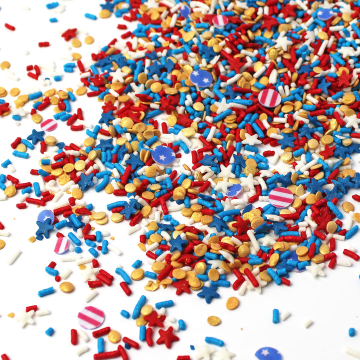Stars And Stripes Sprinkle Mix