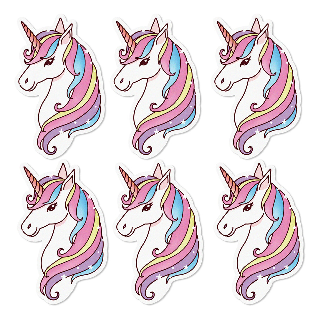 Unicorn Edible Cupcake Toppers