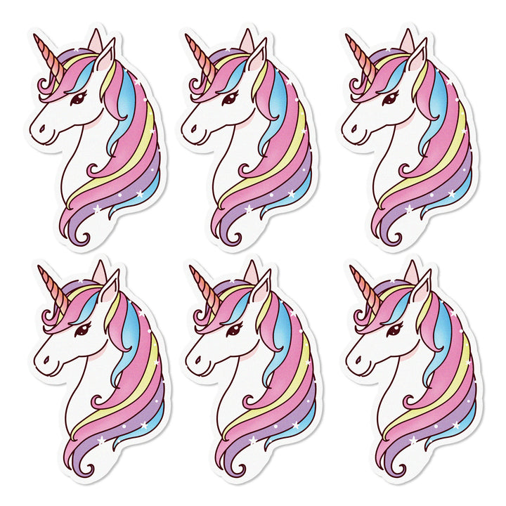 Unicorn Edible Cupcake Toppers