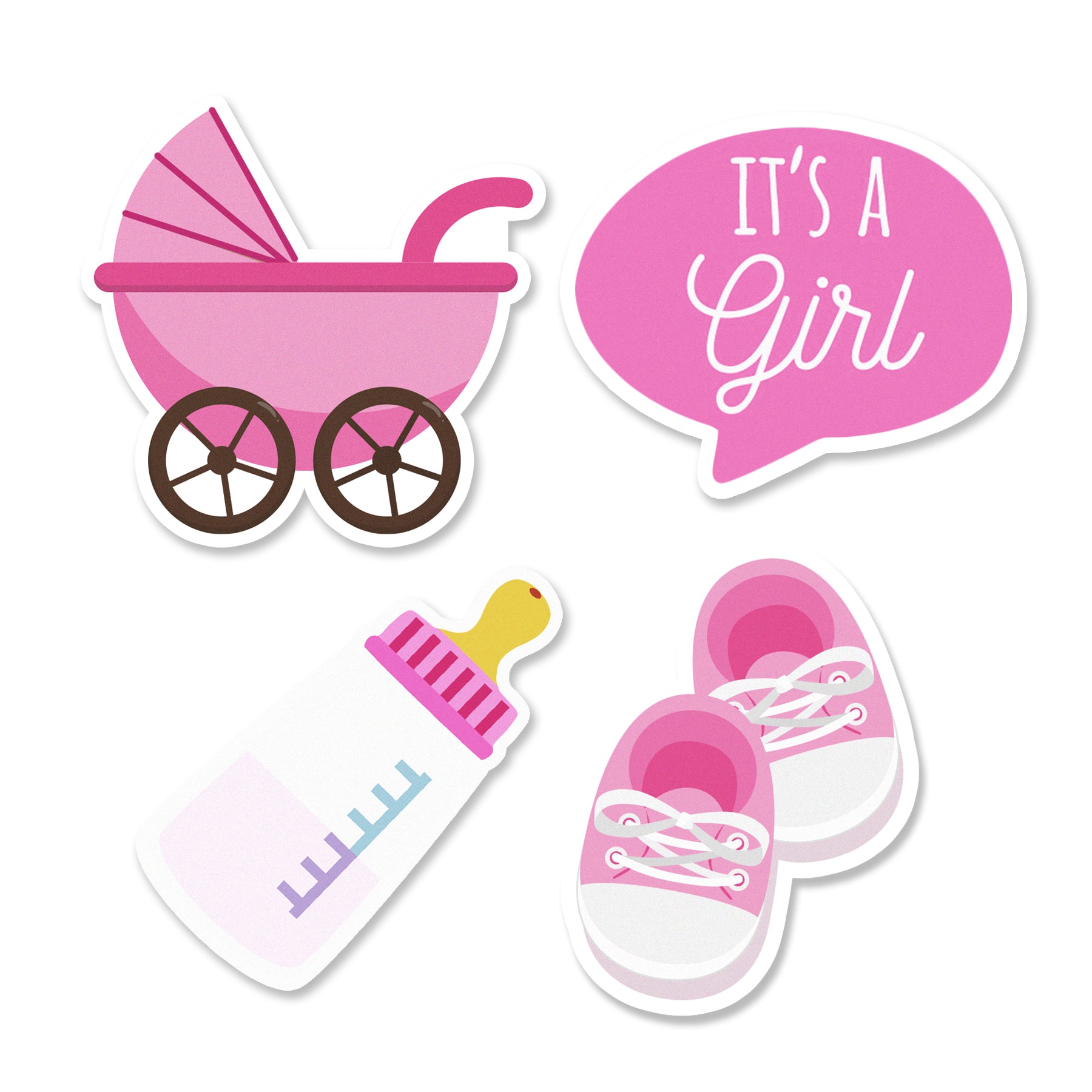 Cupcake Stickers and Toppers