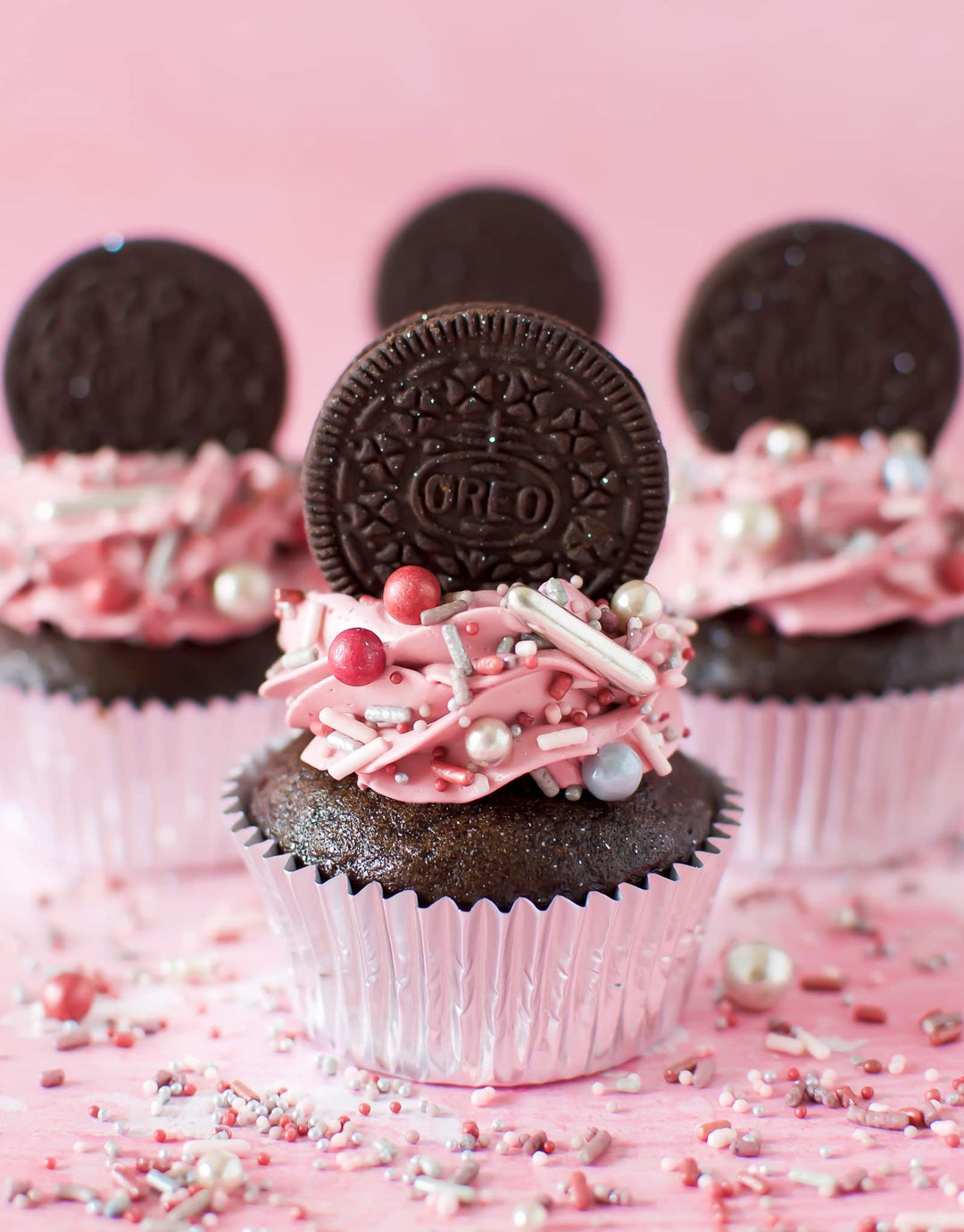 Chocolate Raspberry Truffle Cupcakes
