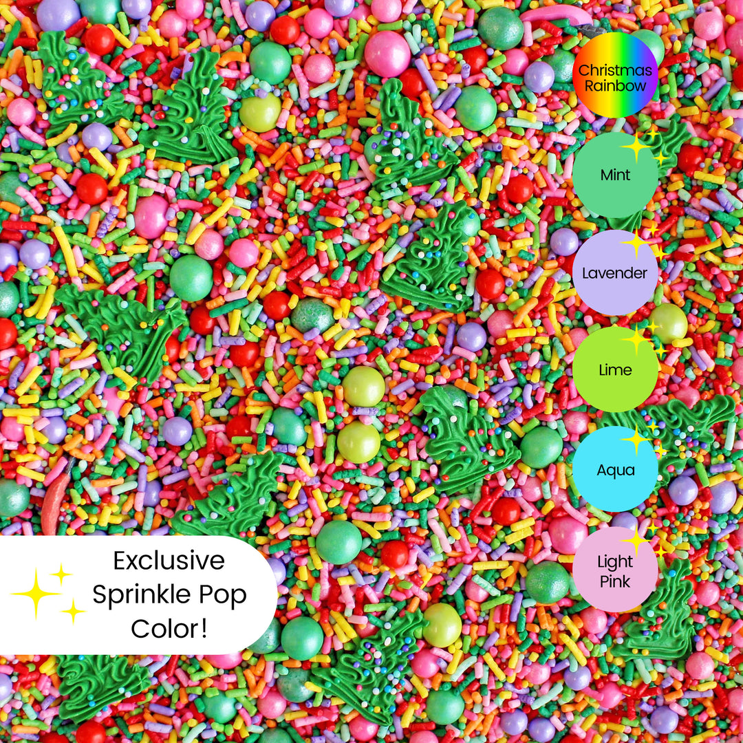 Twinkling Trees Sprinkle Mix