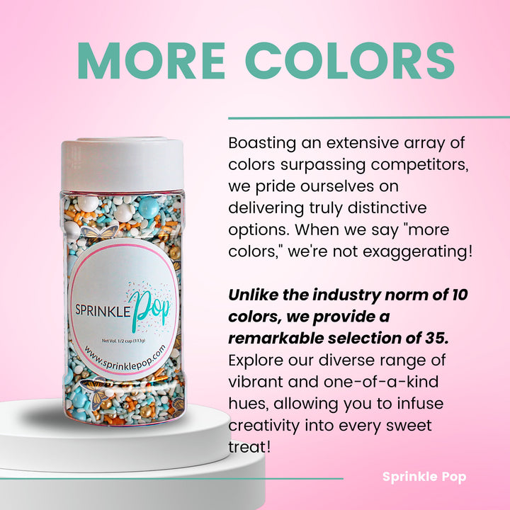 Monarch Butterfly Sprinkle Mix