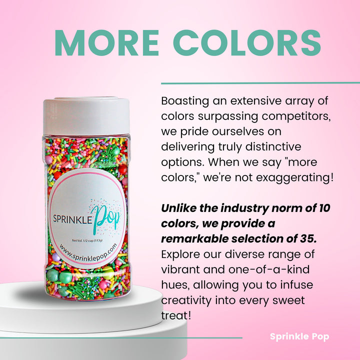 Twinkling Trees Sprinkle Mix
