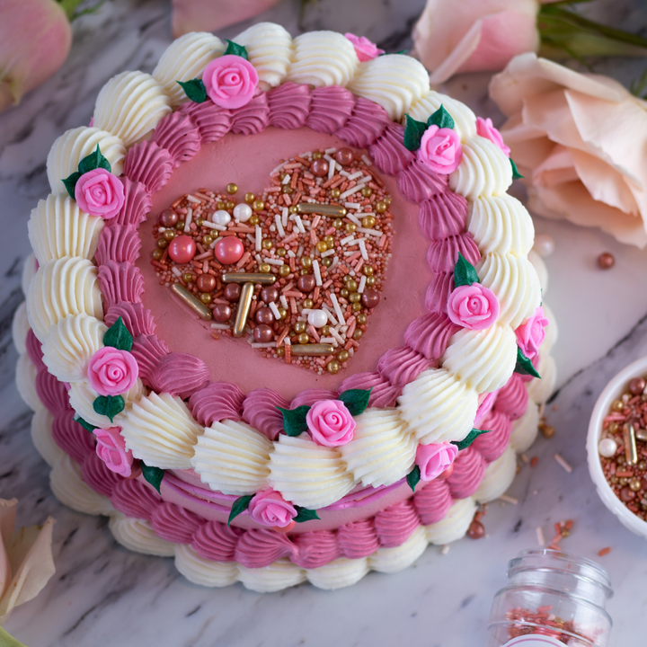 Vintage Rose Gold Sprinkle Mix