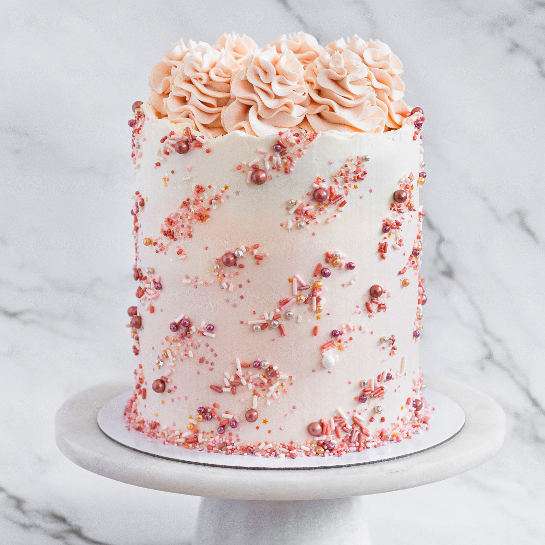 Vintage Rose Gold Sprinkle Mix