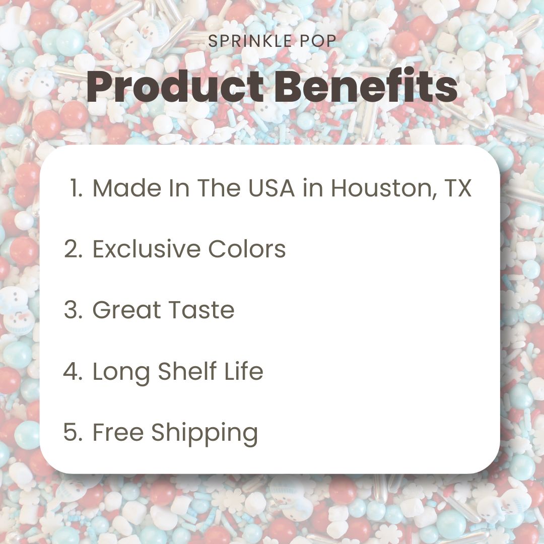 Oh Snow Cute Sprinkle Mix