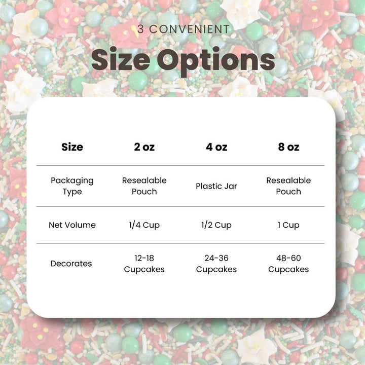 Vintage Christmas Sprinkle Mix