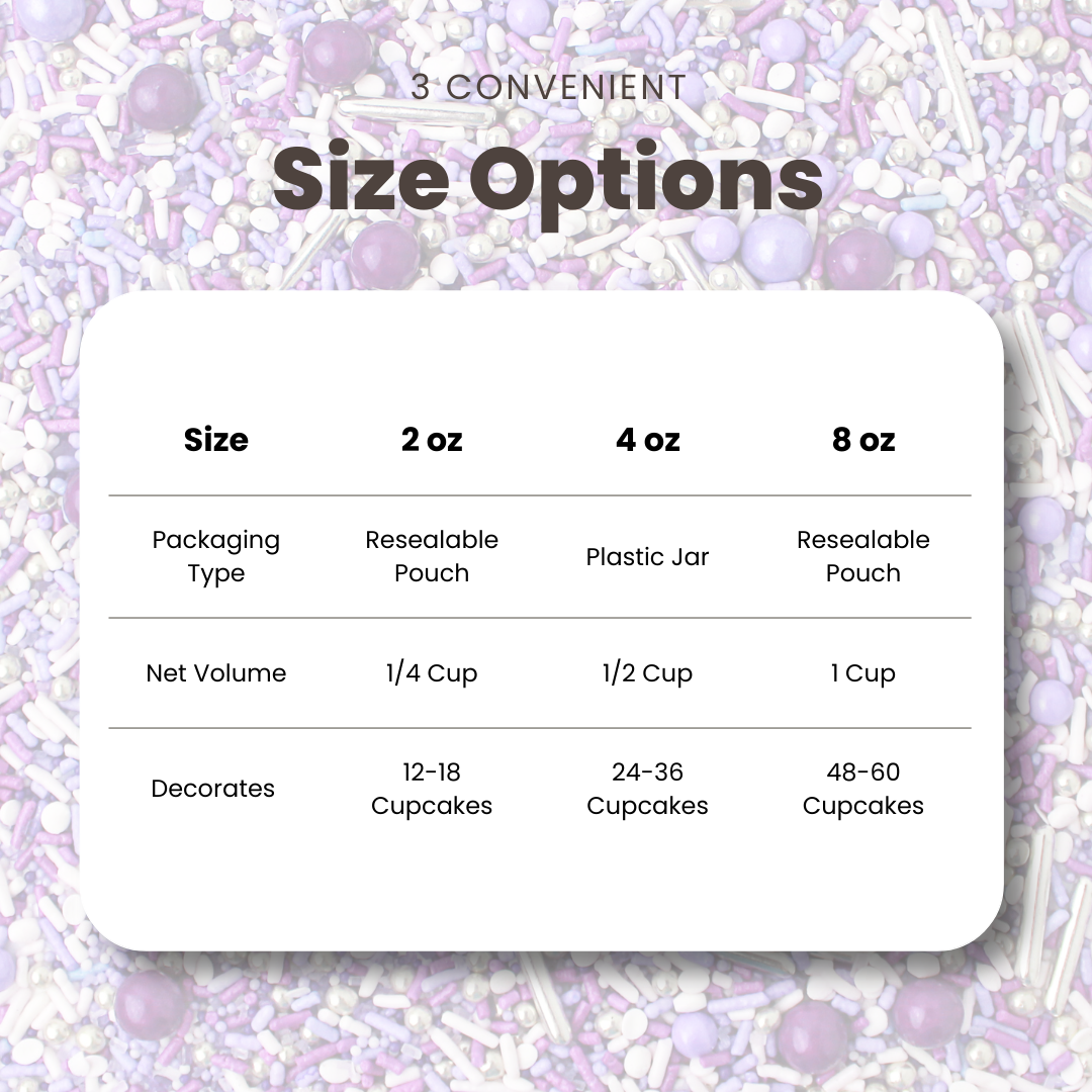 Perfectly Purple Sprinkle Mix