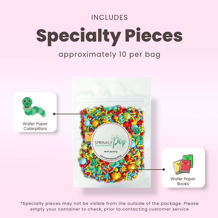 Bookworm Sprinkle Mix