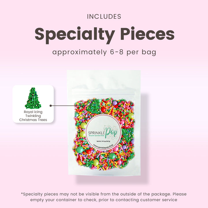 Twinkling Trees Sprinkle Mix