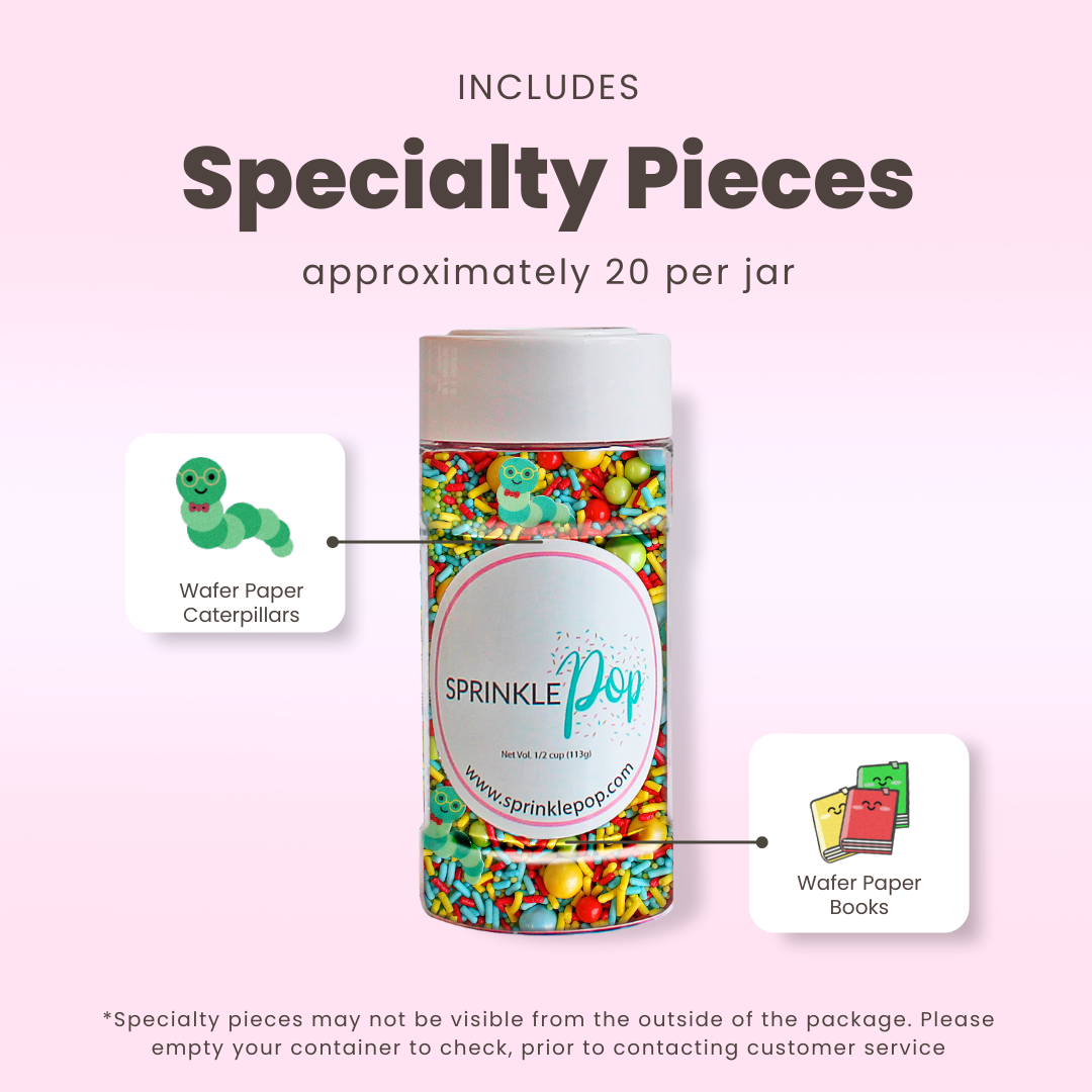 Bookworm Sprinkle Mix