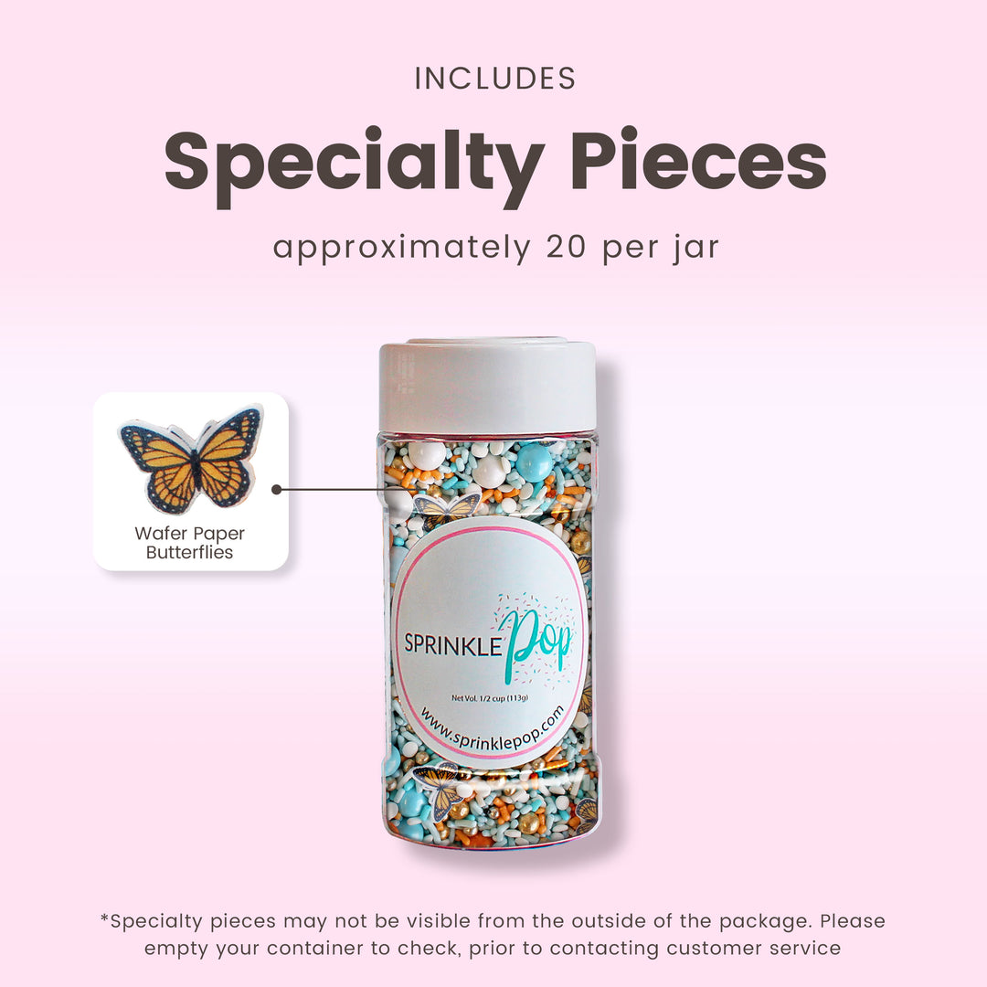 Monarch Butterfly Sprinkle Mix