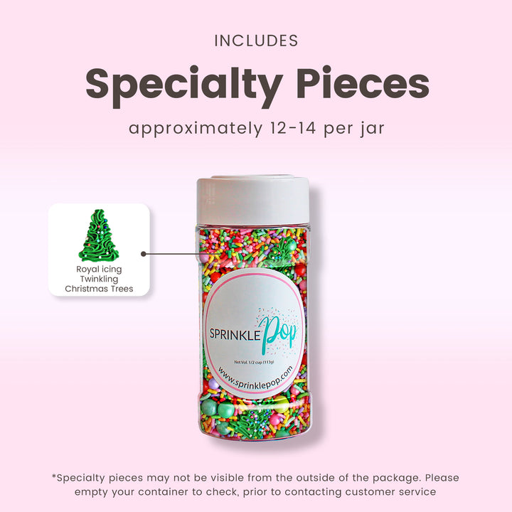 Twinkling Trees Sprinkle Mix
