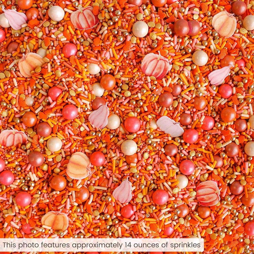 Rose Gold Pumpkin Sprinkle Mix