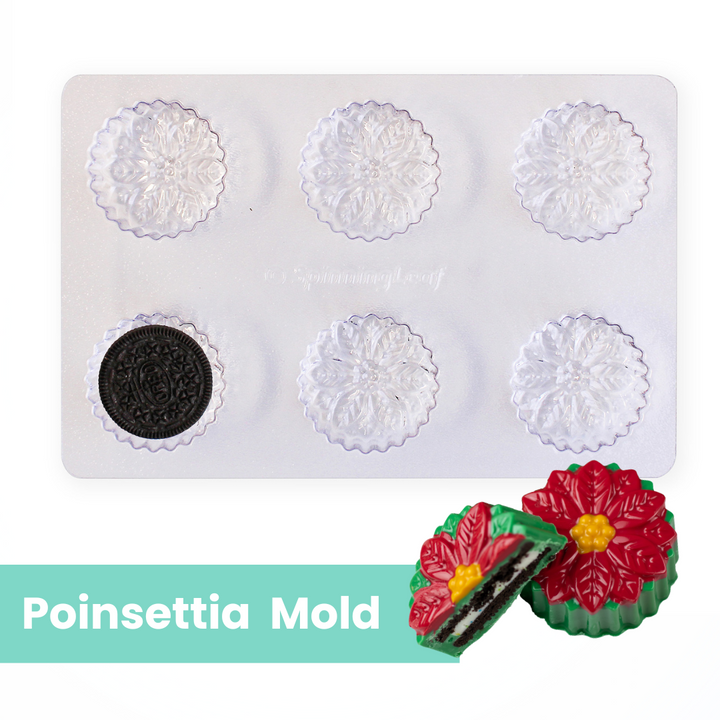 Poinsettia Cookie Mold