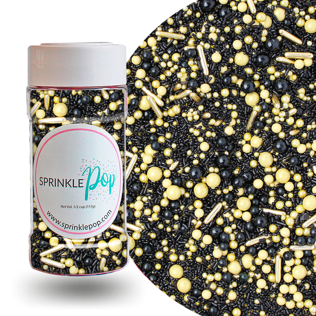 Black Gold Sprinkle Mix