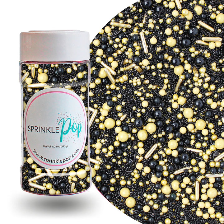 Black Gold Sprinkle Mix