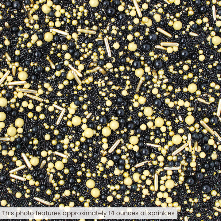 Black Gold Sprinkle Mix