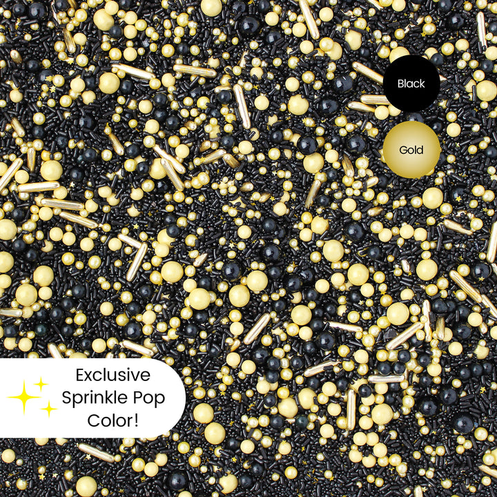 Black Gold Sprinkle Mix