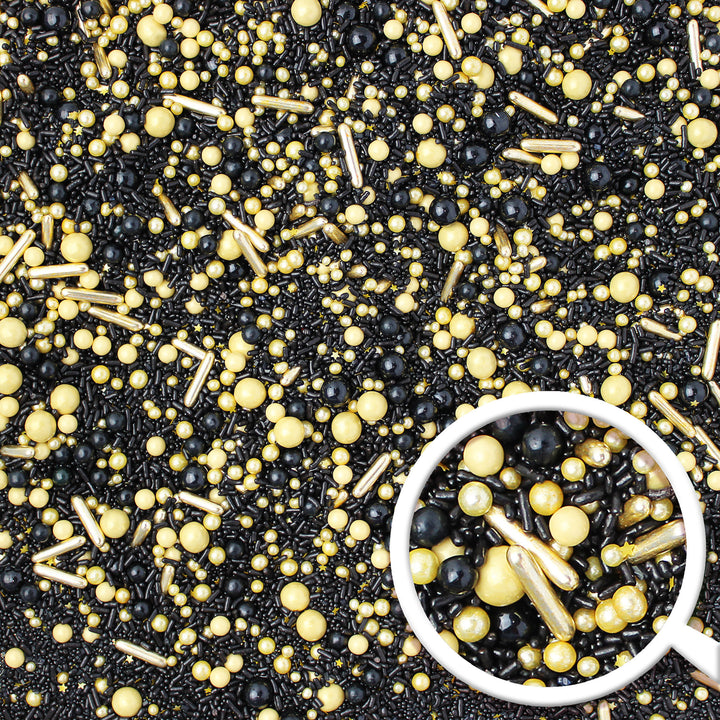 Black Gold Sprinkle Mix